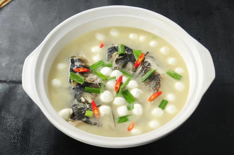 新鲜淡水鱼制作鱼糕鱼丸，***防腐剂