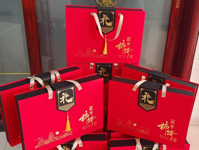 富平正宗霜降流心吊柿饼产地直发，霜饼红饼电商一件代发