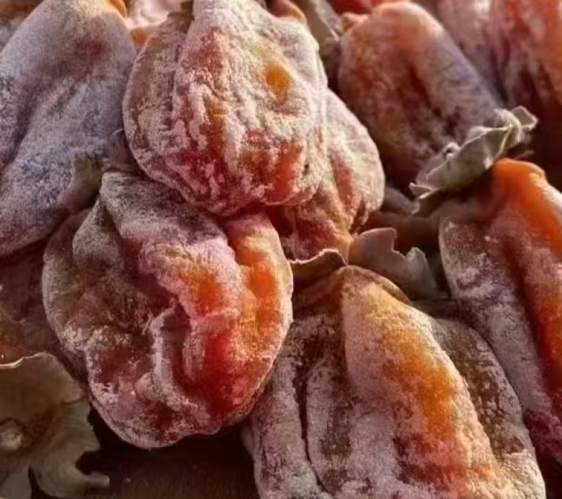 富平正宗霜降流心吊柿饼产地直发，霜饼红饼电商一件代发