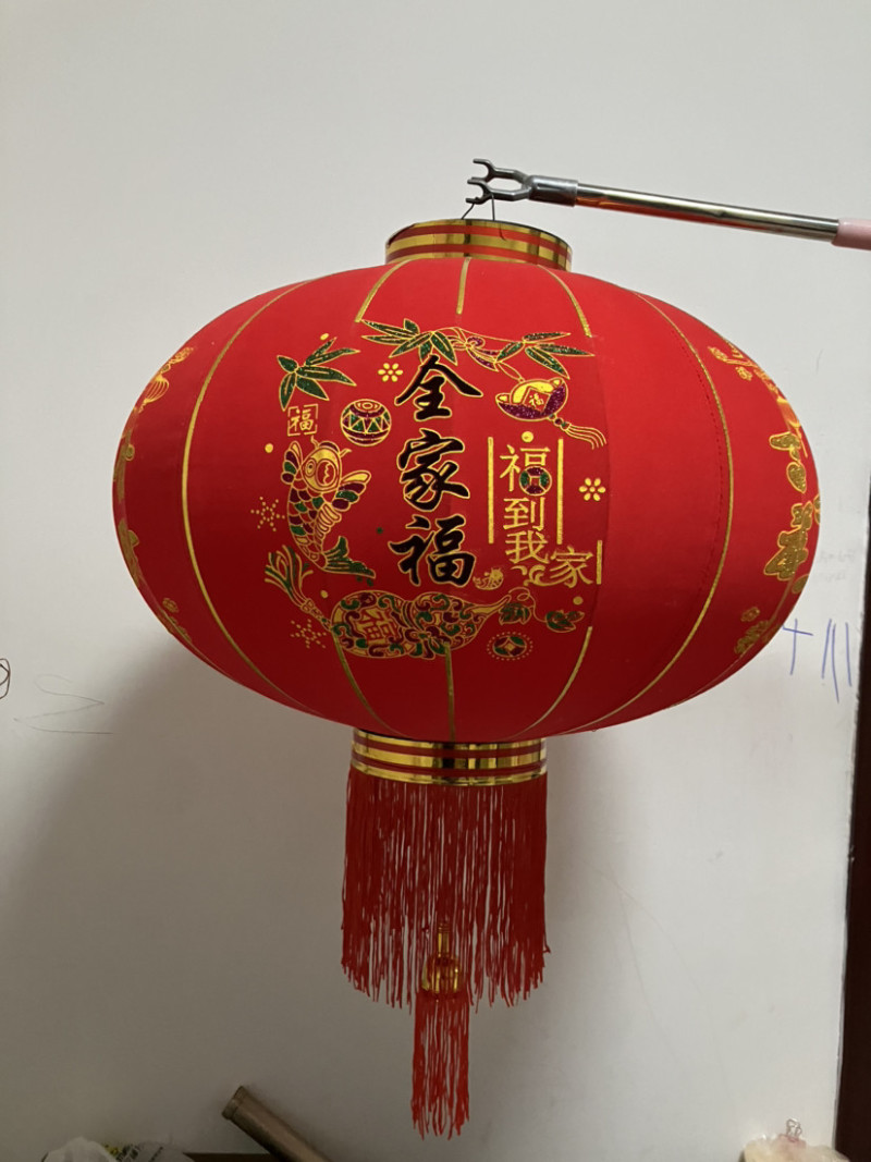 大红灯笼植绒广告春节新年装饰过年摆摊户外防水宫灯
