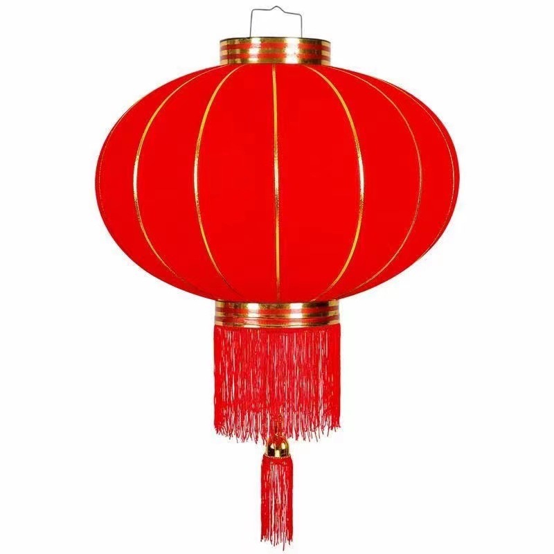 大红灯笼植绒广告春节新年装饰过年摆摊户外防水宫灯
