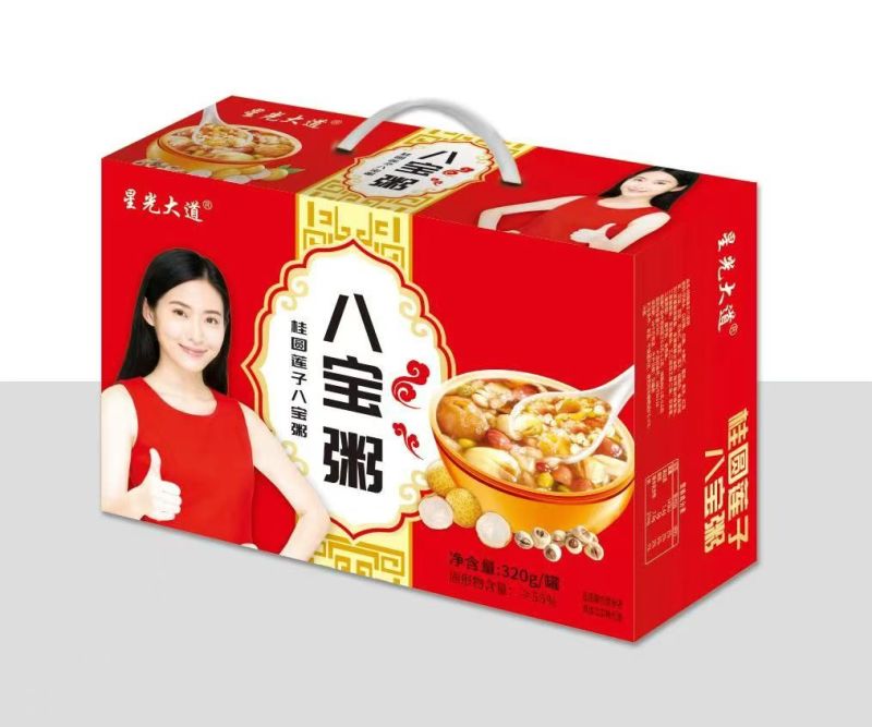 桂圆莲子八宝粥礼盒厂家直发