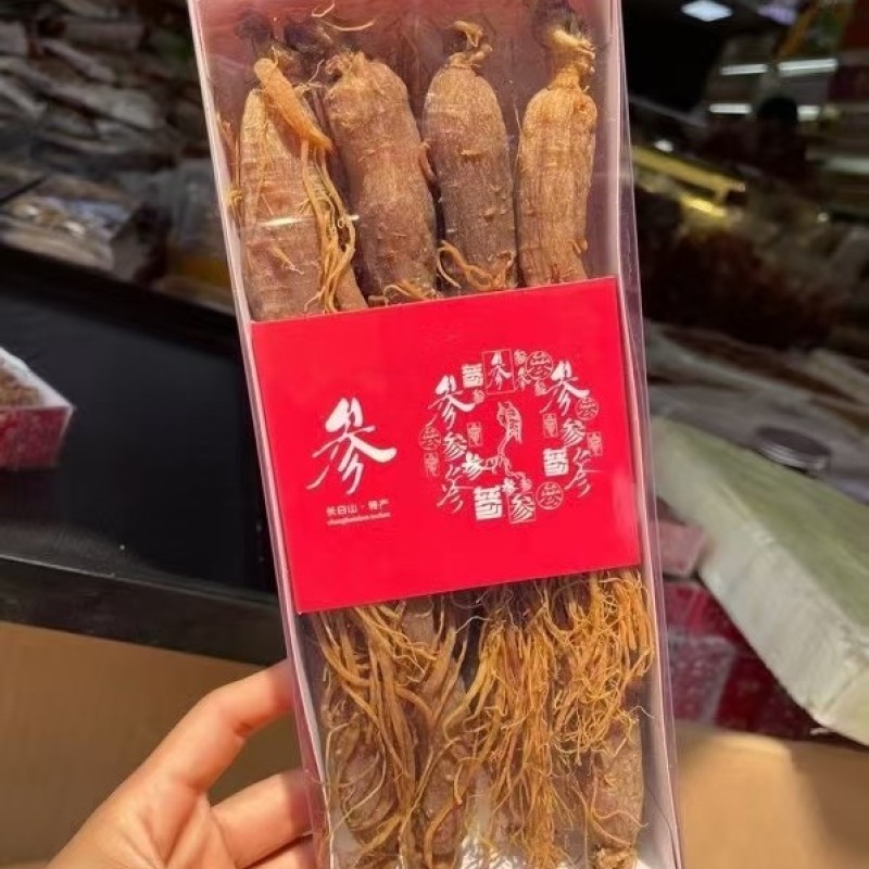 长白山无糖红参