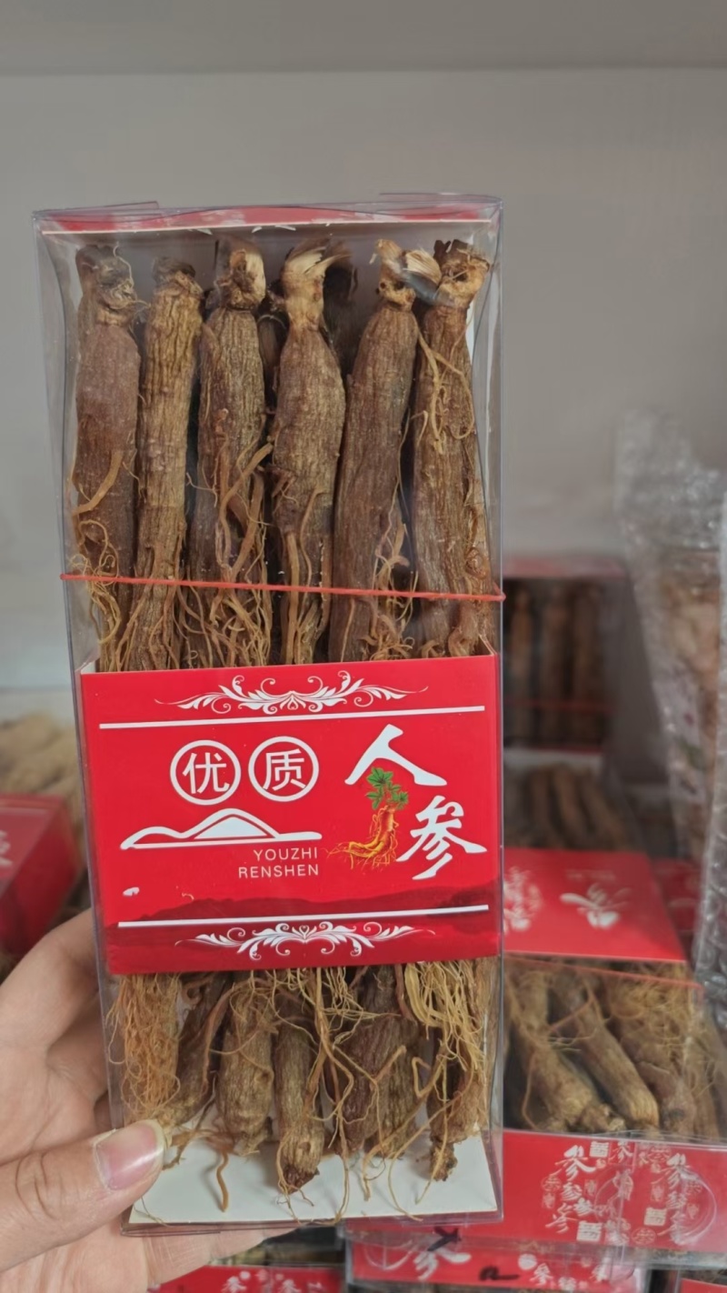 长白山无糖红参