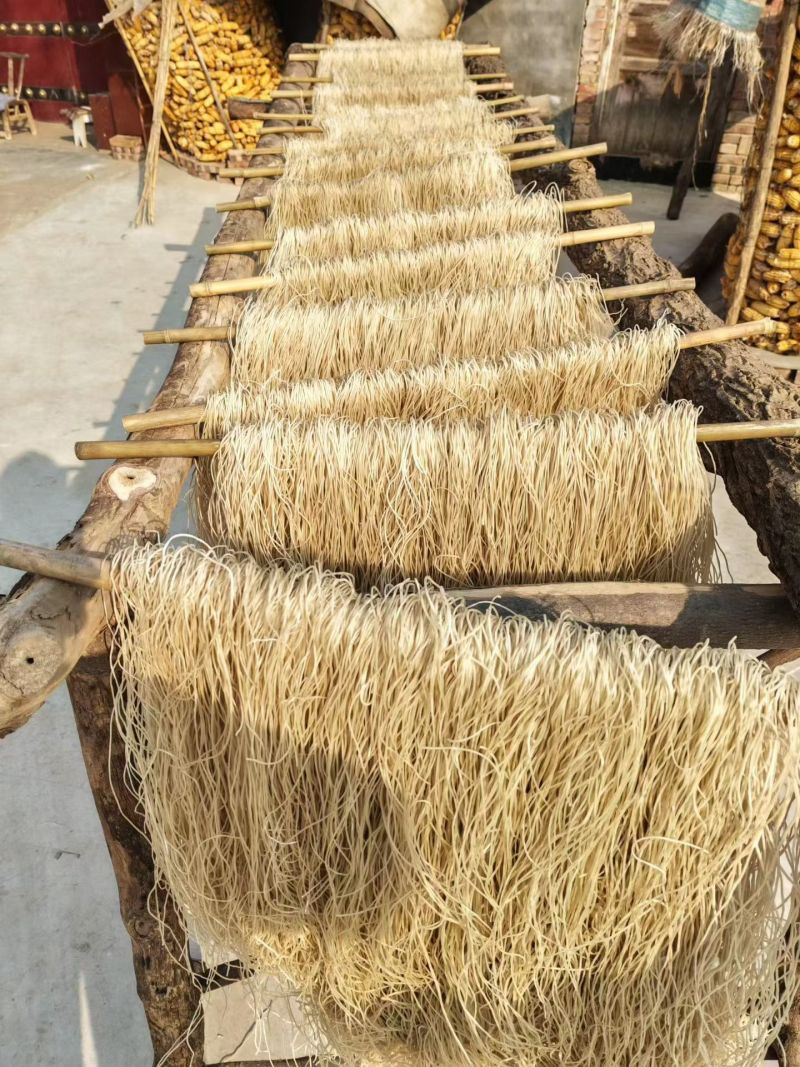 景林农业，豫西山区自产自销，手工纯红薯粉，假一赔十承诺