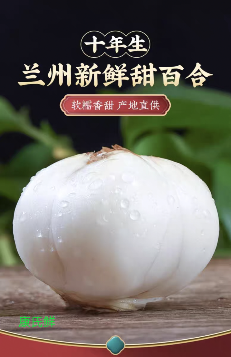 2026年甘肃兰州鲜百合产地直发农民自挖