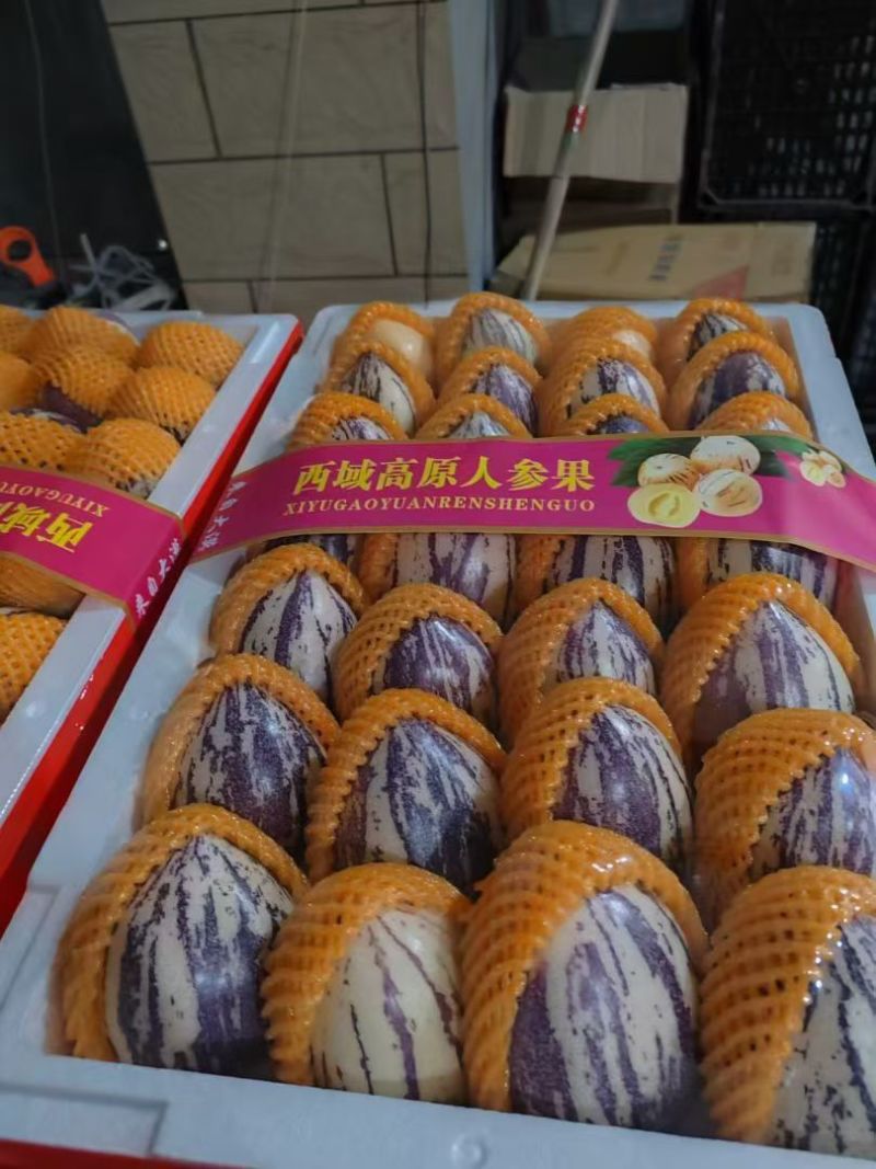 甘肃民勤沙漠人参果落地配精品包装大量现货供应对接商超市场