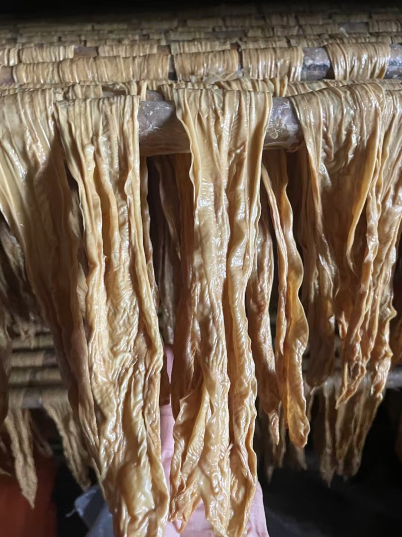 河源客家黄豆腐竹扁竹纯手工黄豆腐竹***