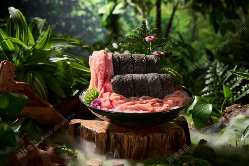 毛肚小叶片