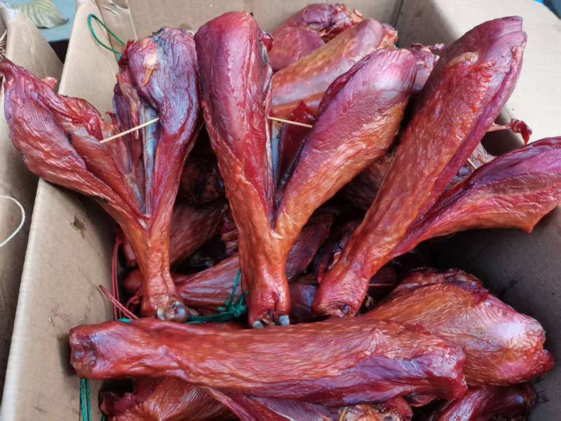 风干鸡腿扇腿五香扇腿麻辣扇腿扇形腿大鸡腿腊鸡腿一手货源