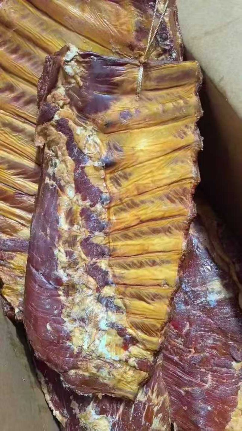 腊排骨烟熏排骨腊猪排腊味腊肉干度好颜色漂亮味道香库房现货