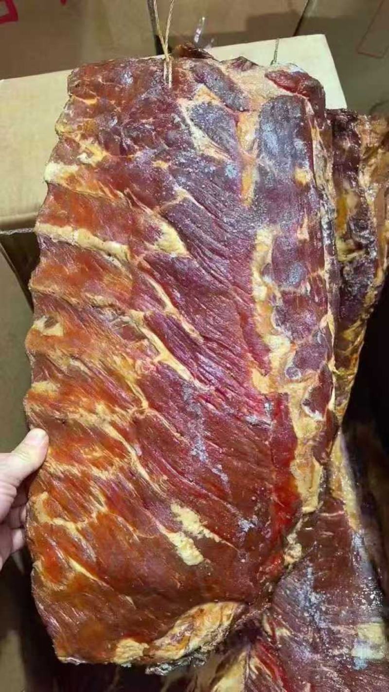 腊排骨烟熏排骨腊猪排腊味腊肉干度好颜色漂亮味道香库房现货