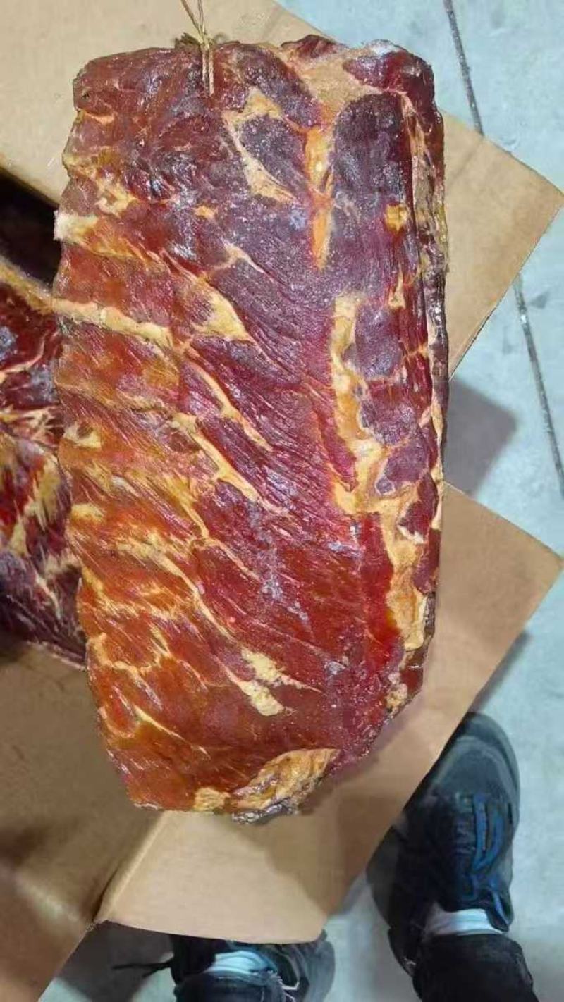 腊排骨烟熏排骨腊猪排腊味腊肉干度好颜色漂亮味道香库房现货