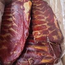 腊排骨烟熏排骨腊猪排腊味腊肉干度好颜色漂亮味道香库房现货