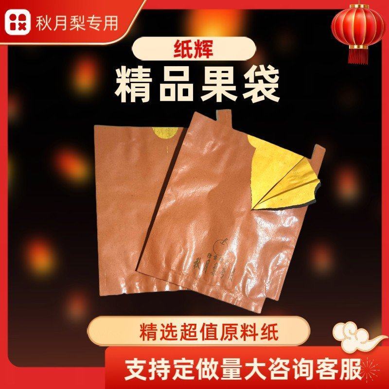 秋月梨套袋丰水梨袋翠冠梨套袋山东秋月梨专用果袋