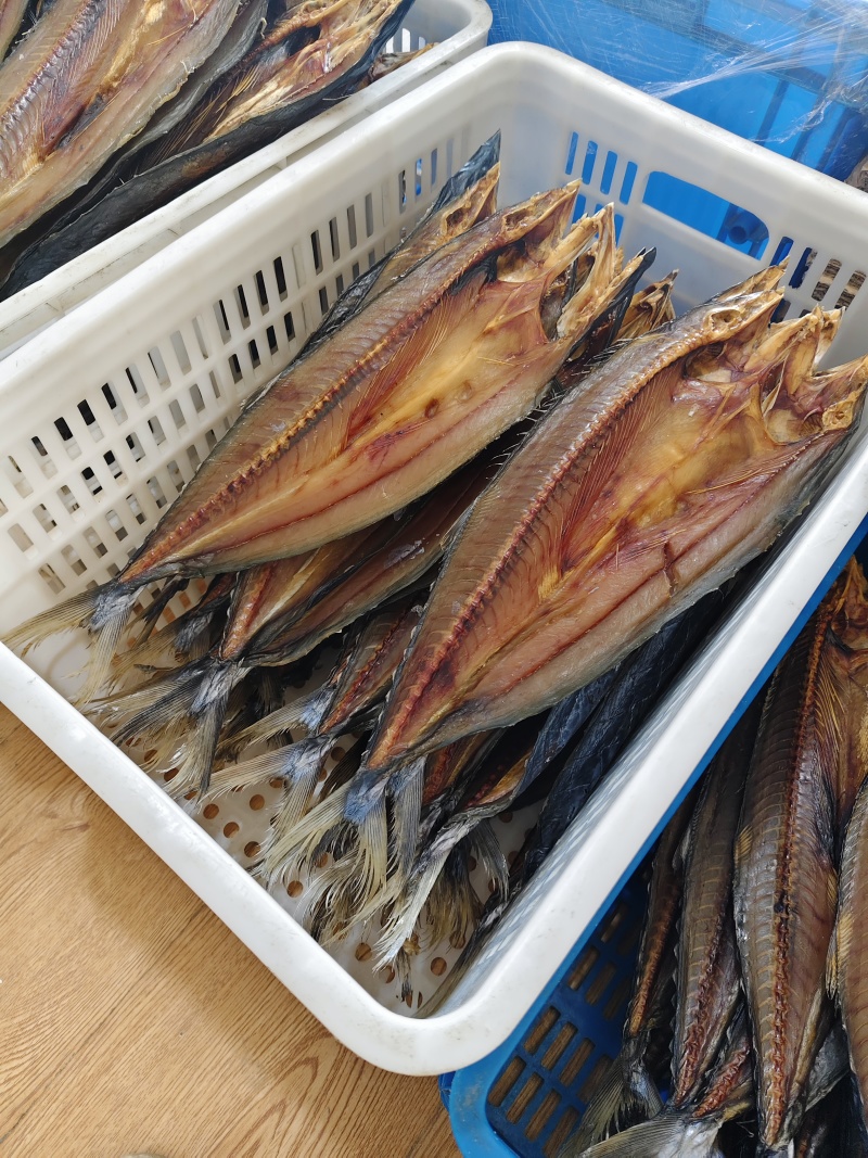 青岛一卤鲜新晒鲅鱼干淡干不咸马鲛鱼干顺丰快递