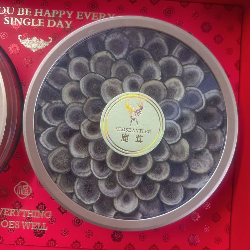 过年新款滋补礼盒福**顺西洋参鹿茸送领导礼物公司团购