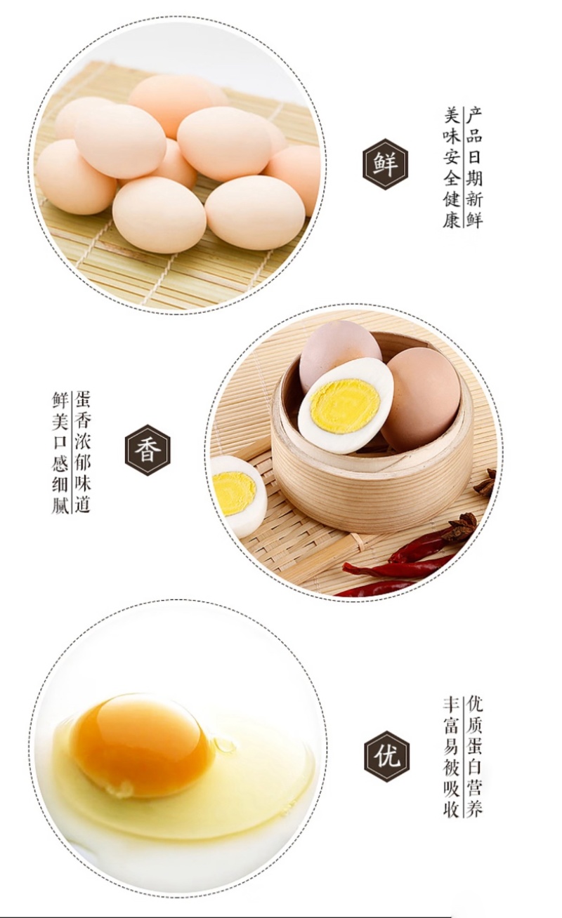 每天都是鲜鸡蛋，养殖场直供，质量品质有保障