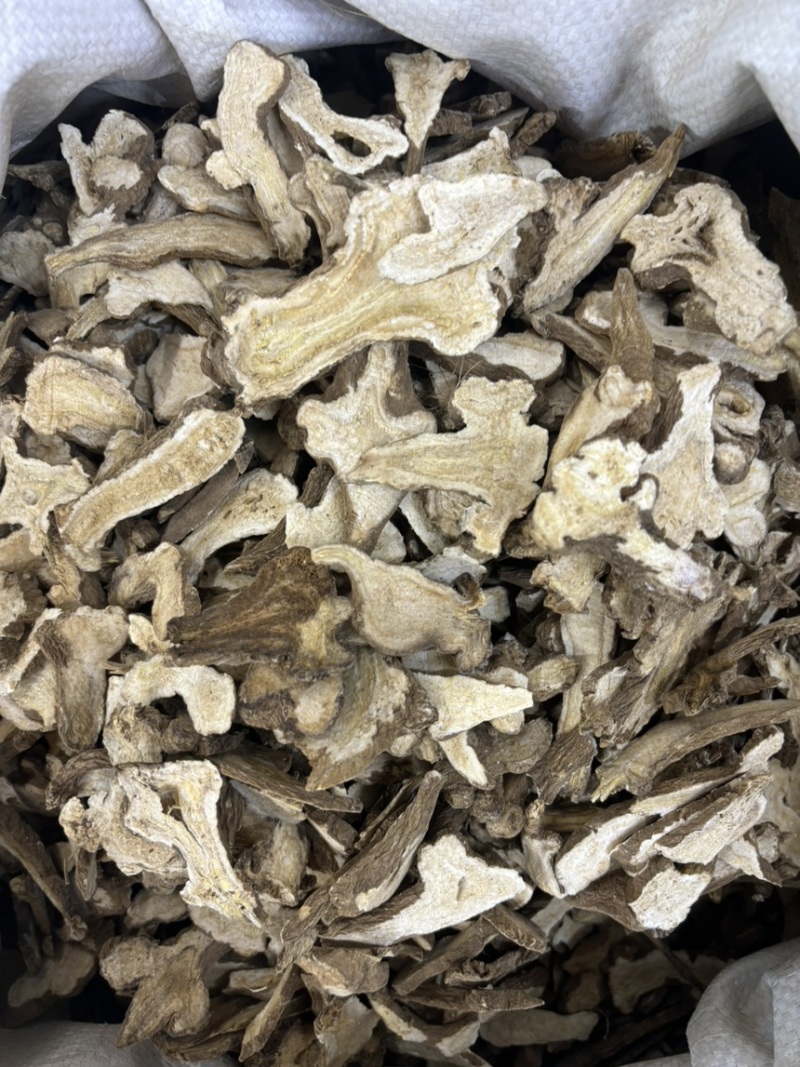 白术中药材一年片二年片蜂窝密集规格齐全无硫