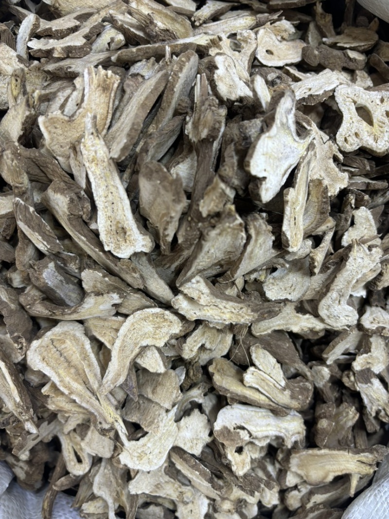 白术中药材一年片二年片蜂窝密集规格齐全无硫