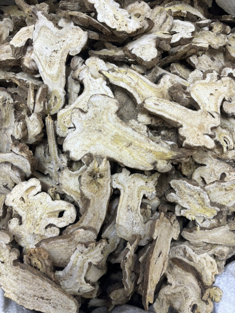 白术中药材一年片二年片蜂窝密集规格齐全无硫