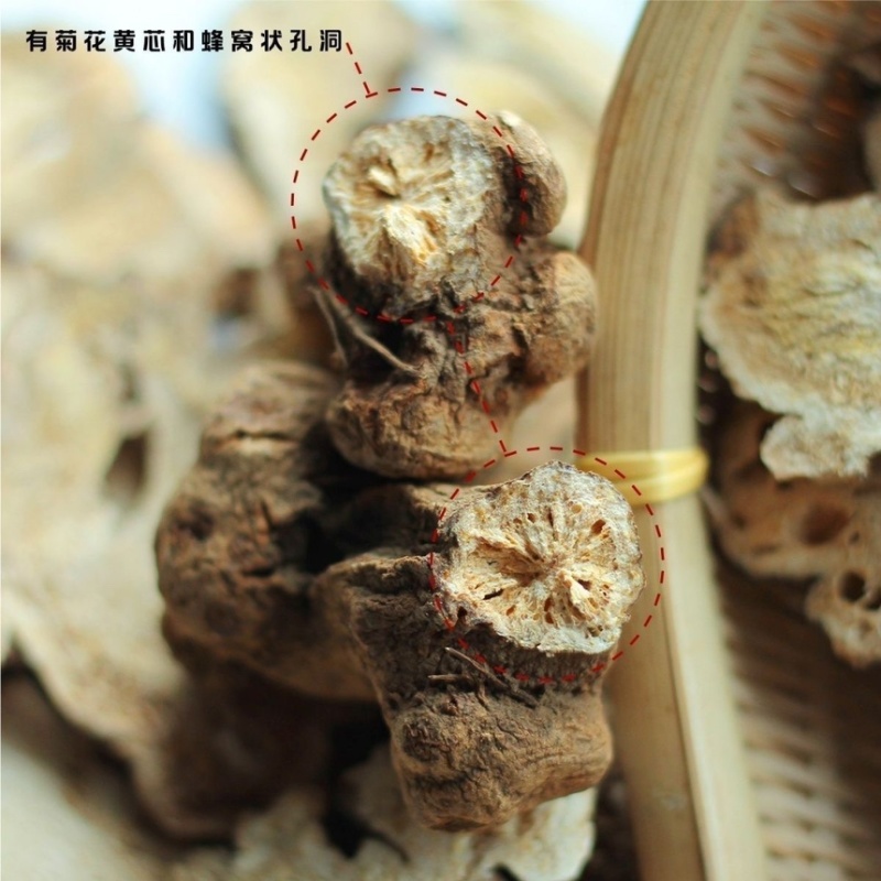 白术中药材一年片二年片蜂窝密集规格齐全无硫