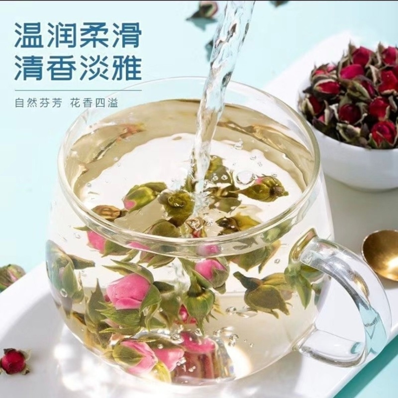 中药材金边玫瑰花茶泡茶泡水玫瑰花干各种规格批发零售