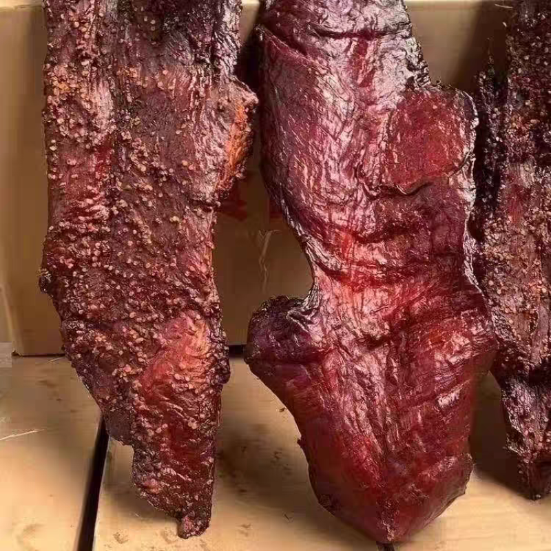 麻辣大块肉四川特色风味猪肉干手撕麻辣纯瘦肉