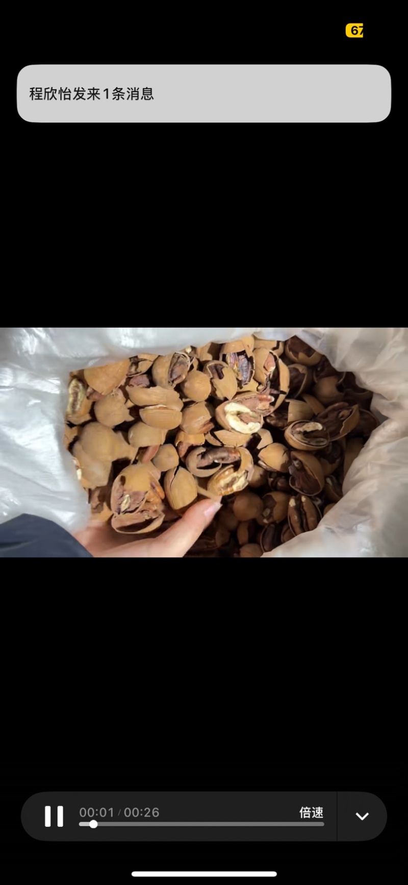 碧根果半片新货坚果源头工厂直销坚果干果