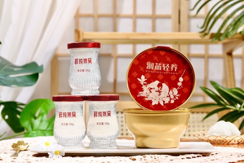 春节滋补品礼盒鲜炖燕窝花胶礼盒装6➕6双享滋补礼盒