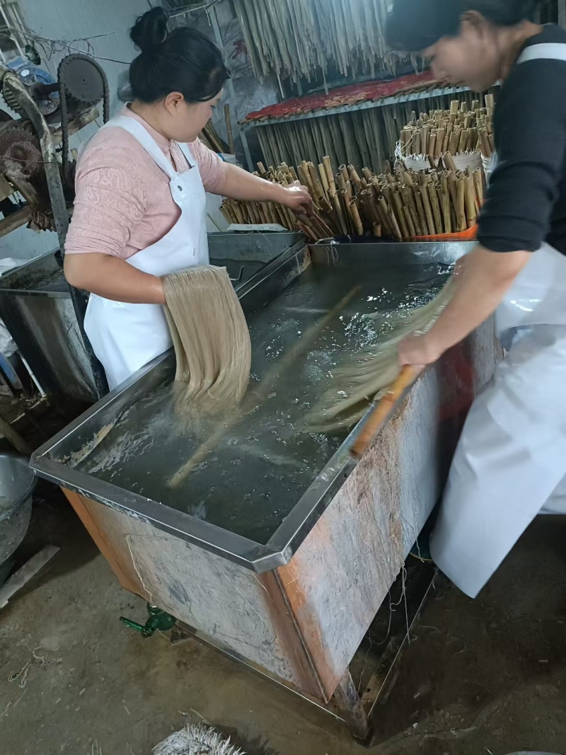纯红薯粉条，***纯手工厂家直销