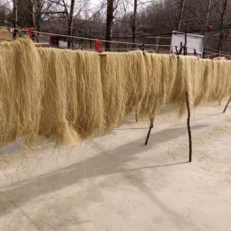 正宗纯红薯粉条开工啦！***、传统手艺，煮出来筋道爽滑