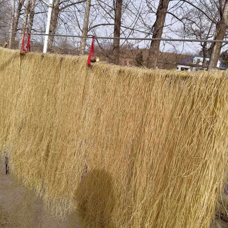正宗纯红薯粉条开工啦！***、传统手艺，煮出来筋道爽滑