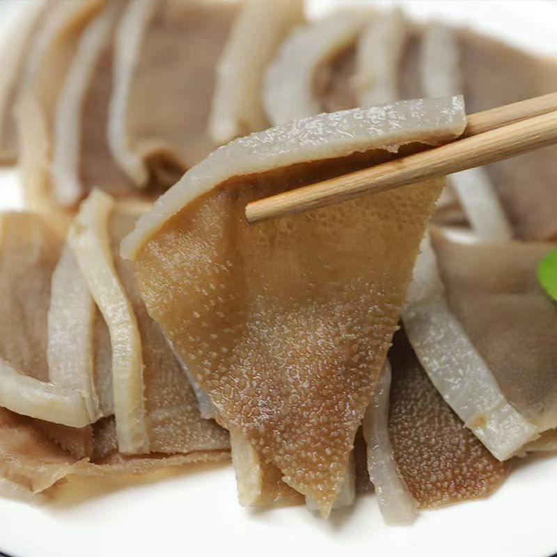 毛肚带底板叶片水发食材爆肚片厂家火锅冒菜烫涮凉拌