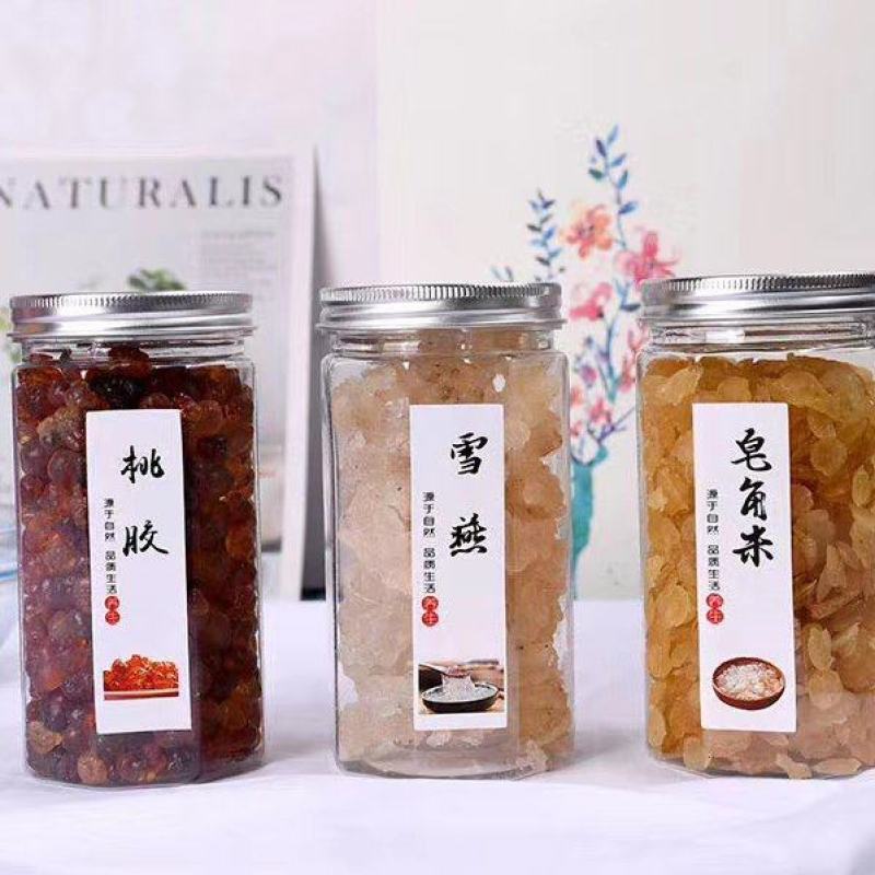 桃胶雪燕皂角米干货美容养颜一盒起包邮
