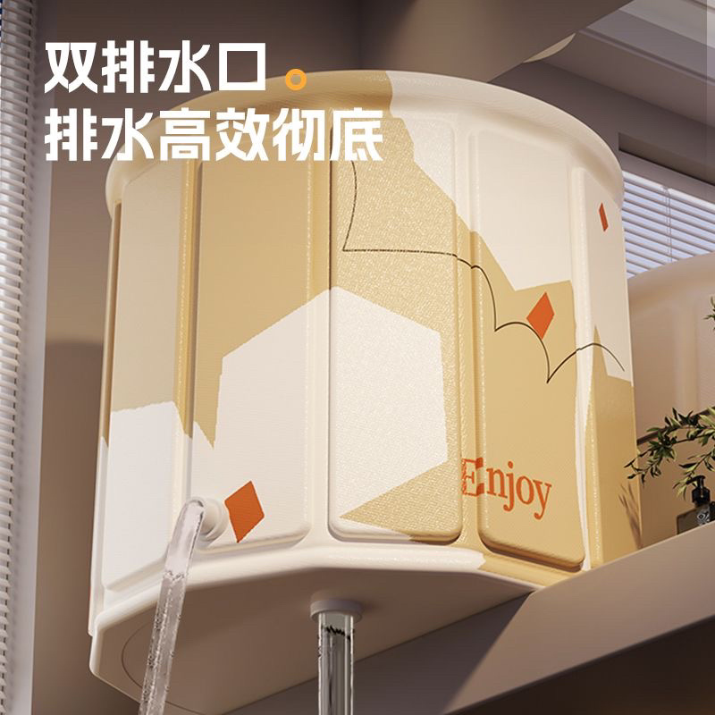 免安装泡澡桶大人家用可折叠洗澡桶成人全身沐浴泡浴浴缸
