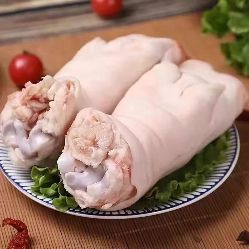 猪蹄生新鲜整只带筋猪脚生鲜冷冻猪爪前蹄批发一整箱
