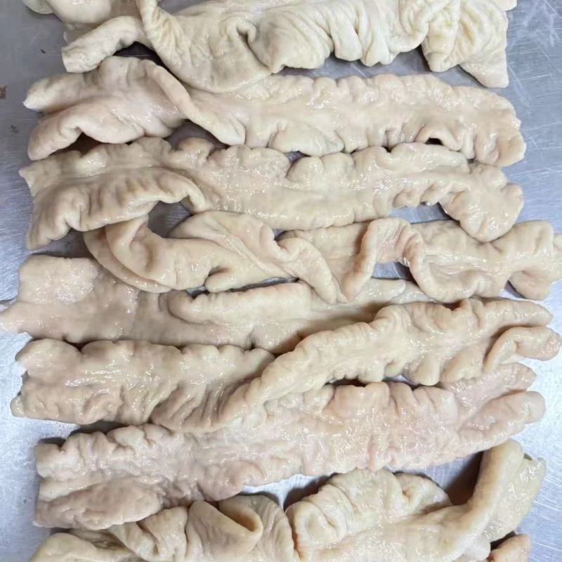 冷冻猪大肠免洗肥肠猪大肠半成品散养预煮商用干净