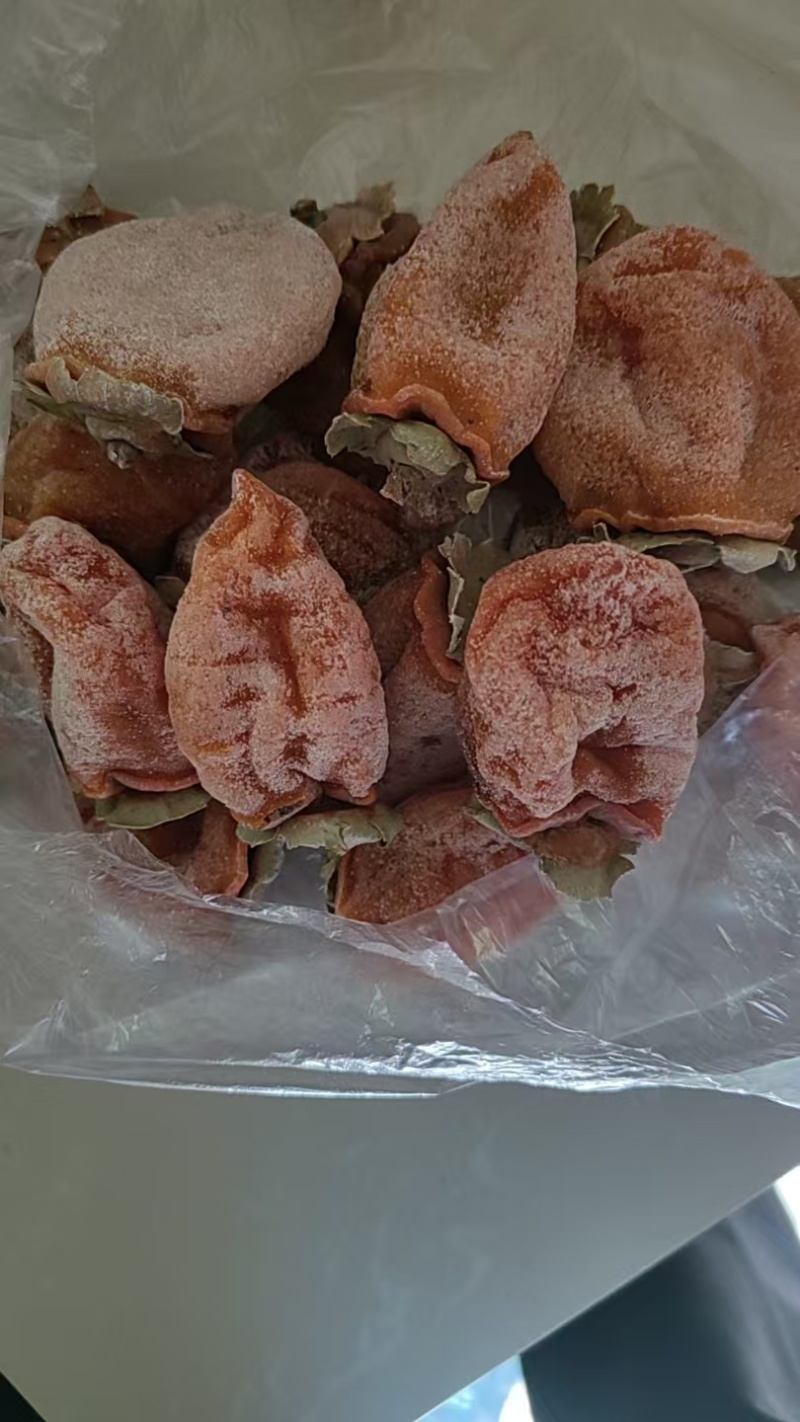正宗陕西富平柿饼吊霜柿饼软糯香甜汁浓肉厚质量保证