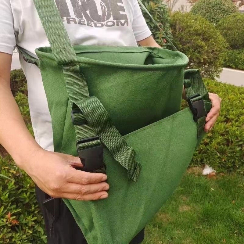 采果神器苹果采摘包帆布果园疏果摘果卸果专用袋水果采摘
