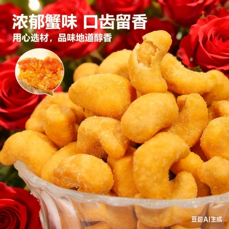 蟹黄味炭烧腰果公司高货