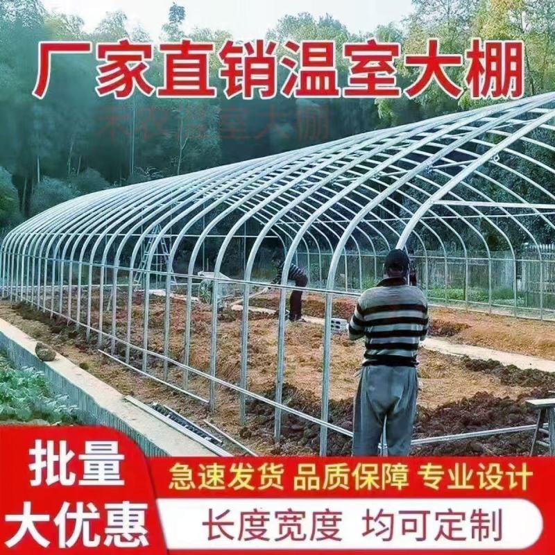 椭圆管养殖大棚全套种植大棚骨架家用温室养鸡棚猪棚牛棚羊棚