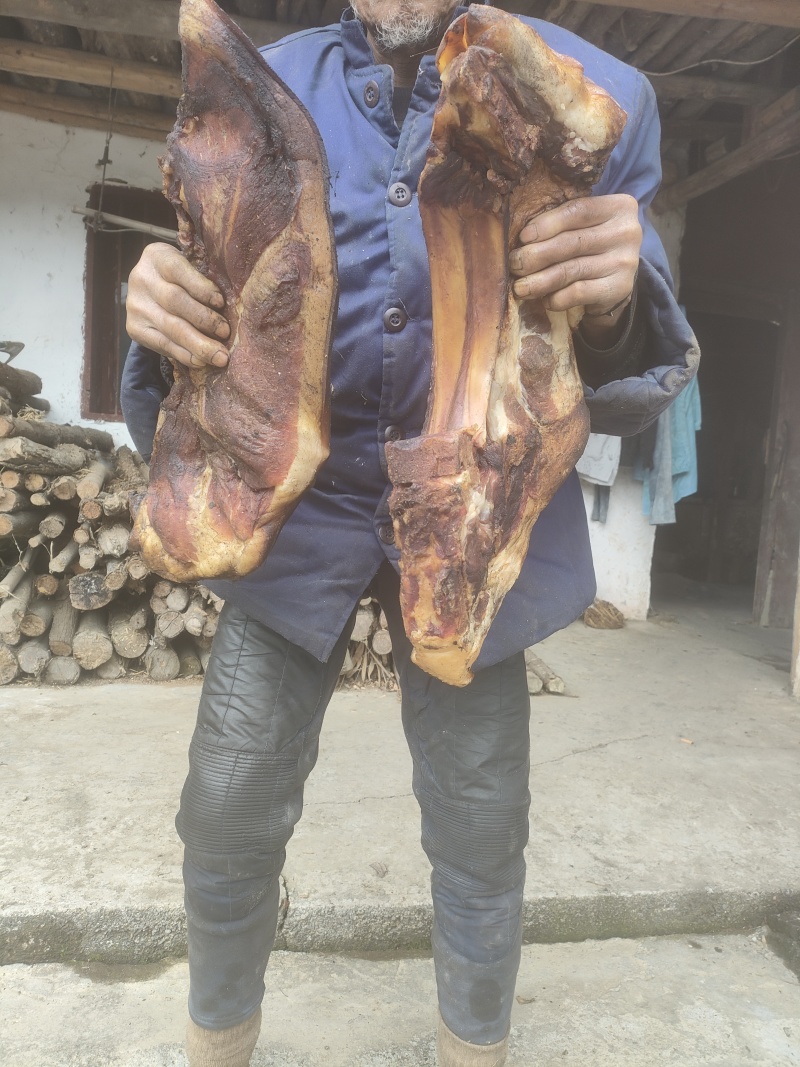 自家土猪腊肉