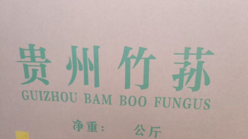 红托竹荪干品