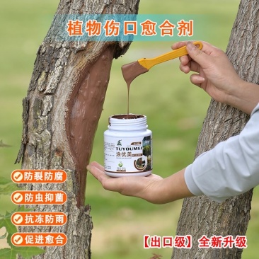 植物专用伤口愈合剂剪枝封口胶人造树皮愈伤膏涂膜剂腐烂