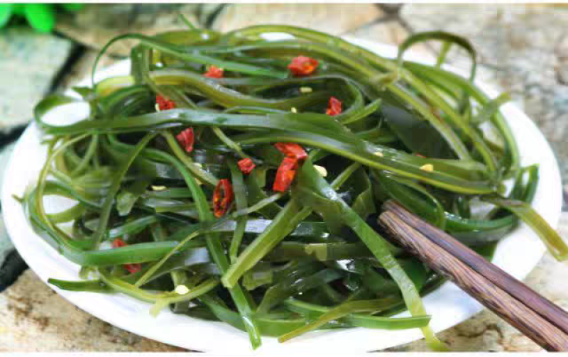 包邮）纯干货烘干海带丝厚丝整箱五斤商用特厚凉拌菜小包装