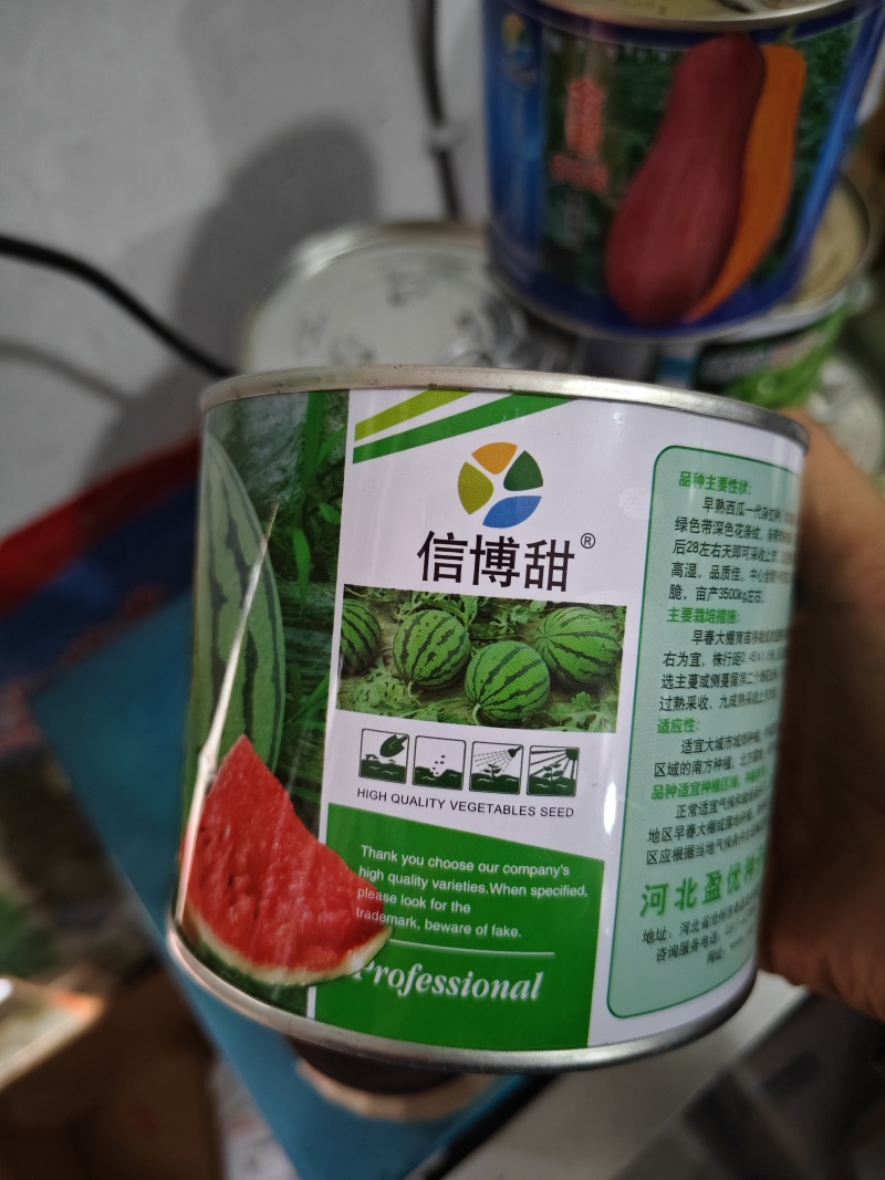 新美都西瓜种子100克/袋不裂瓜全国包邮