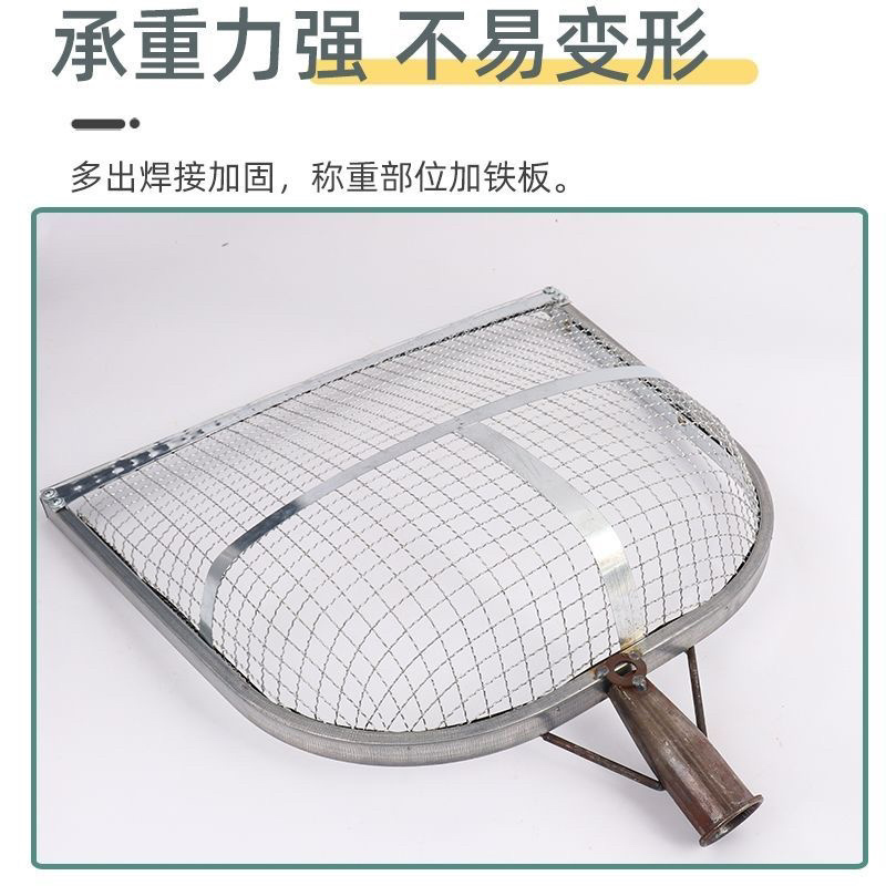 筛土神器漏土玉米花生粮食铲筛子农用簸箕工具不锈钢园艺