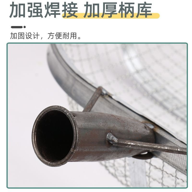 筛土神器漏土玉米花生粮食铲筛子农用簸箕工具不锈钢园艺
