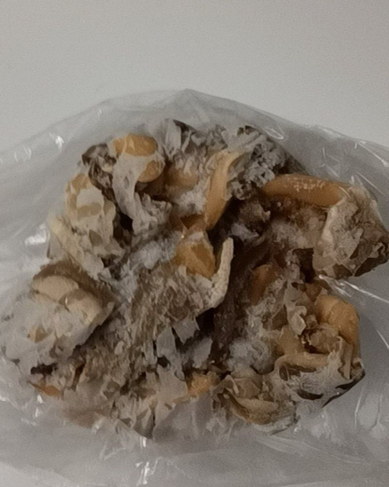 野生河蚌壳和河蚌肉